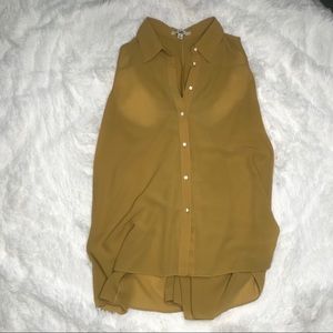 Mustard blouse